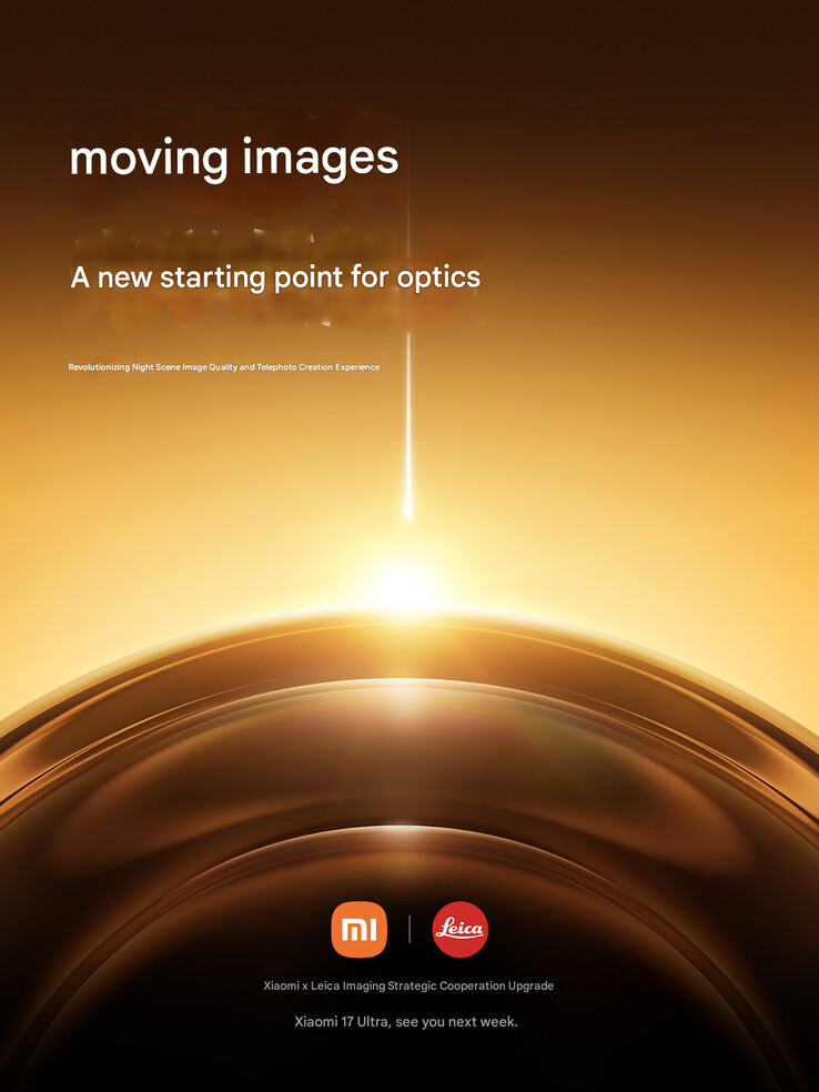 A imagem teaser (Fonte da imagem: Xiaomi - tradução automática)
