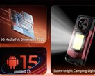 Especificações do Oukitel WP56: Processador Dimenty 7050, Android 15 e uma luz de acampamento (Fonte da imagem: Oukitel; cortada)