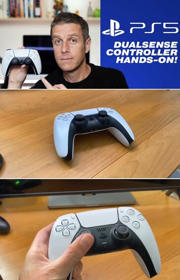 Controlador DualSense. (Fonte de imagem: @geoffkeighley via NeoGAF)