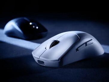 Close up da variante branca do Elecom VM800. (Fonte da imagem: Elecom)