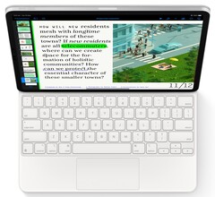 O novo iPad Pro continua a tradição do hardware do iPad, superando seu software. (Imagem: Apple)