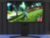 O novo painel de 1440p e 480 Hz da LG Display terá 27 polegadas de largura. (Fonte da imagem: LG via Display Daily - editado))