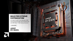 As placas AM5 de alta qualidade utilizarão chipsets X670 em cadeia de margaridas para o máximo de E/S. (Fonte de imagem: AMD)