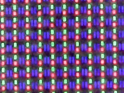 Disposição dos subpixels