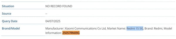 (Fonte da imagem: banco de dados IMEI via XpertPick)