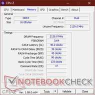 Memória CPU-Z