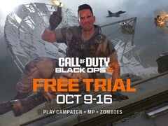 Banner de avaliação gratuita de Call of Duty: Black Ops 6 (Fonte da imagem: Activision, Sony PlayStation com edições)
