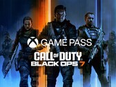 O banner do Xbox Game Pass de Call of Duty: Black Ops 7 é exibido