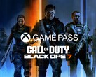 O banner do Xbox Game Pass de Call of Duty: Black Ops 7 é exibido