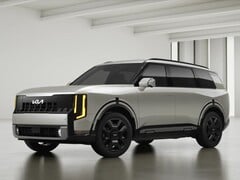 O Kia Telluride 2027 retratado na versão Ivory Silver