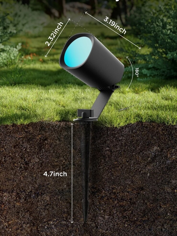 O Govee Outdoor Spotlights Lite
