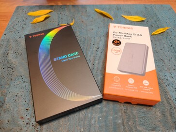 A embalagem dos gadgets Torras é bastante discreta.