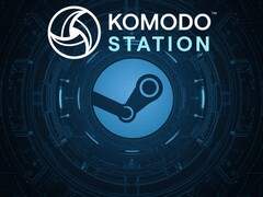 Banner da loja Komodo Station Valve mostrado