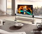 A LG está trazendo de volta a Wallpaper TV com uma nova caixa sem fio e um painel OLED mais brilhante. (Fonte da imagem: LG)