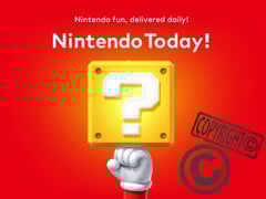 Aplicativo Nintendo Today! com símbolo de direitos autorais (Fonte da imagem: Nintendo of America, Laws.com com edições)