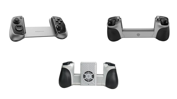 O RedMagic Shadow Blade Gamepad 3 é um controle sem fio telescópico para Android, iOS e PC. (Fonte da imagem: RedMagic)