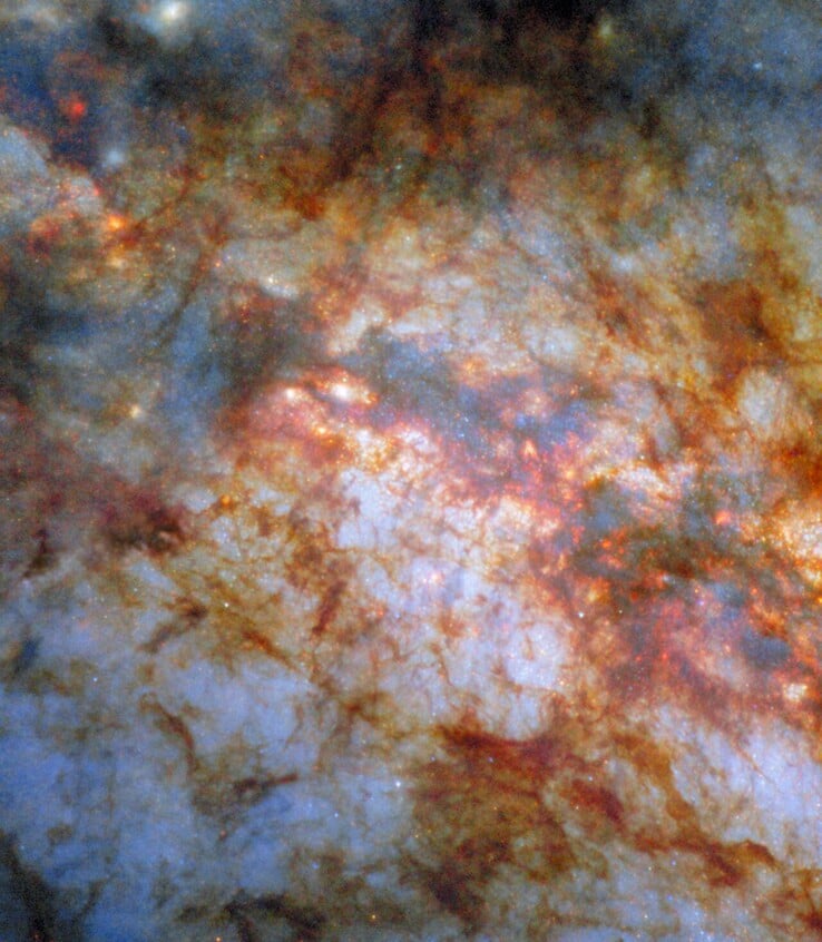 Uma imagem do Messier 82 capturada pelo Hubble (Fonte da imagem: ESA/Hubble, NASA e W. D. Vacca)
