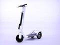 A Striemo e-scooter de três rodas tem um mecanismo de ajuda ao equilíbrio para a máxima estabilidade. (Fonte de imagem: Striemo)