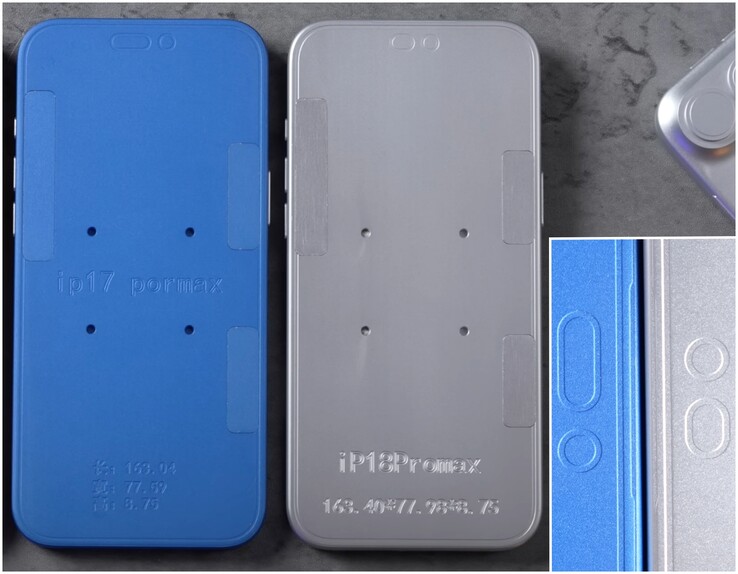 o iPhone 18 Pro Max tem um recorte Dynamic Island visivelmente menor.