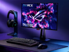 O novo painel OLED de 720 Hz da LG Display já pode ser encontrado no ROG Swift OLED PG259QWS Ace.
