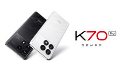 Há rumores de que a Xiaomi está adicionando as cores azul e roxa às versões em preto e branco do Redmi K70 Pro que já foi mostrado. (Fonte da imagem: Xiaomi)