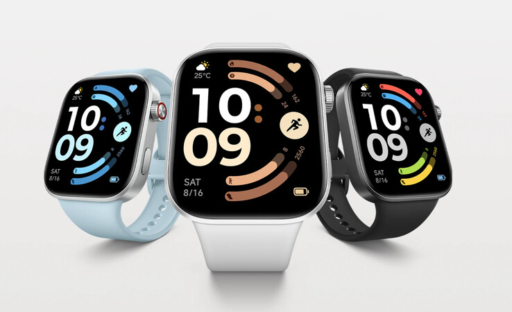 O Redmi Watch 6 padrão adiciona uma opção Glacier Blue às variantes Obsidian Black e Silver Grey nas quais o Redmi Watch 6 NFC está disponível.