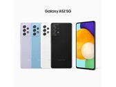 O Galaxy A52 5G. (Fonte: Samsung)