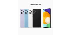 O Galaxy A52 5G. (Fonte: Samsung)