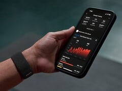 Bracelete Amazfit Helio com o aplicativo Zepp Health (Fonte da imagem: Amazfit)