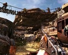 Uma imagem mostrando inimigos em Call of Juarez: Gunslinger.