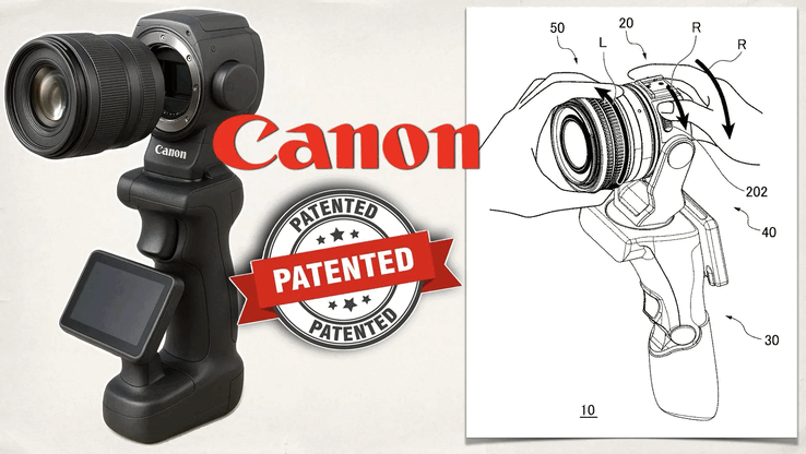 O conceito de 2021 da Canon apresentava lentes intercambiáveis.