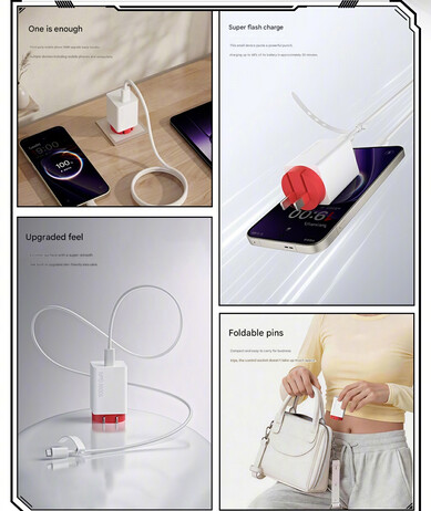 Principais destaques do carregador SuperVOOC de 100W (tradução automática)