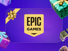 O próximo jogo gratuito pode ser um forte título indie. Na foto: Imagem promocional com tema de férias da loja. (Fonte da imagem: Epic Games Store)