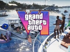 Cena aquática em GTA 6 com NPCs em cena