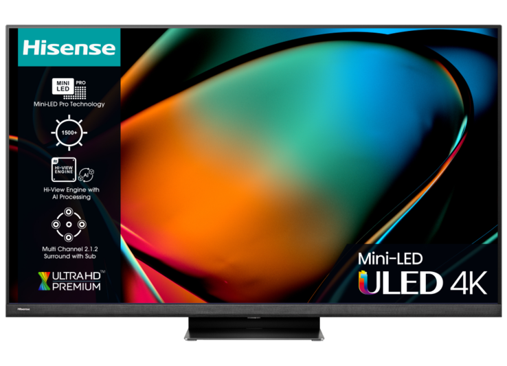A Mini TV LED Hisense U8K (Fonte da imagem: Hisense)