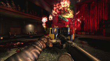 Na foto: Uma captura de tela do jogo Killing Floor.
