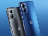 A Motorola oferece o Moto G14 em duas opções de cores. (Fonte da imagem: Motorola)