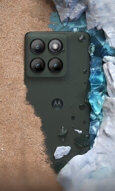 O Motorola Edge 2025 será resistente à poeira e à água. (Fonte da imagem: Evan Blass)