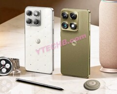 Espera-se que o Motorola Signature seja lançado em breve como um telefone acessível com suporte para caneta stylus. (Fonte da imagem: Ytechb)
