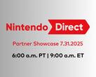 O banner do Nintendo Direct Partner Showcase é exibido (Fonte da imagem: conta Nintendo of America X com edições)