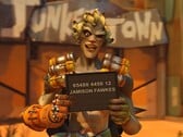 O personagem Junkrat (Jamison Fawkes) do Overwatch 2.
