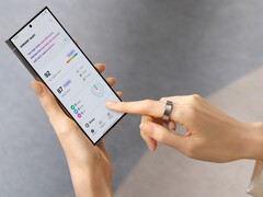 A Samsung está processando a fabricante rival de anéis inteligentes Oura antes de lançar o Galaxy Ring (acima). (Fonte da imagem: Samsung)