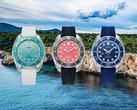 Da esquerda para a direita (na foto), Seiko Prospex SPB539J1, SPB541J1 e SPB543J1. (Fonte da imagem: Seiko Singapore)