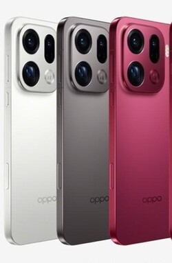 Variantes de cores do Oppo Find X9 Pro
