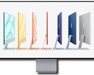 O iMac Pro 2022 será supostamente parecido com o iMac 24 de 2021 e o XDR de Apple Pro Display. (Fonte da imagem: Apple - editado)