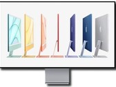 O iMac Pro 2022 será supostamente parecido com o iMac 24 de 2021 e o XDR de Apple Pro Display. (Fonte da imagem: Apple - editado)