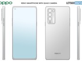A nova patente da OPPO. (Fonte: LetsGoDigital)