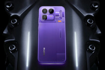 Realme Neo8 na opção de cor Cyber Purple (Fonte da imagem: Realme)