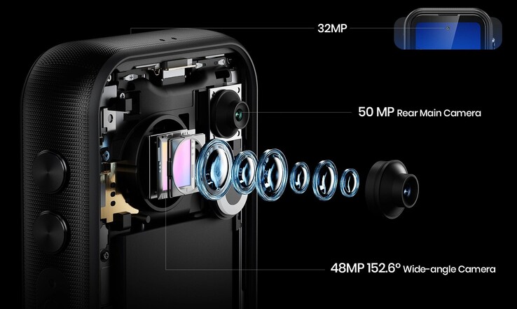 A configuração da câmera oferecida é bastante impressionante, pelo menos no papel.