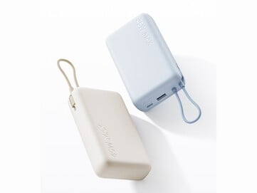 Novo carregador portátil Xiaomi 20.000 com 45 W e cabo integrado